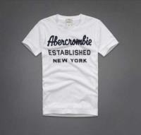 heren abercrombie fitch korte t-shirt crewneck wit established Echt Wholesale 7qlnv943